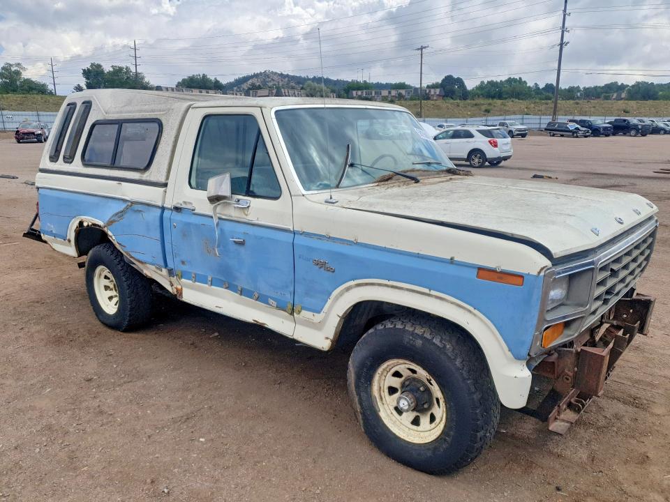 1981 Ford F-150 მანქანა იყიდება აუქციონზე, vin: 1FTDF14G4BRA43588, აუქციონის ნომერი: 58268606