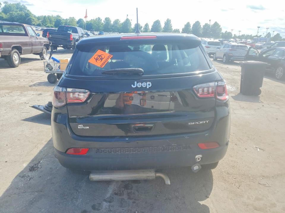 2021 Jeep Compass მანქანა იყიდება აუქციონზე, vin: 3C4NJCAB1MT548960, აუქციონის ნომერი: 57864426