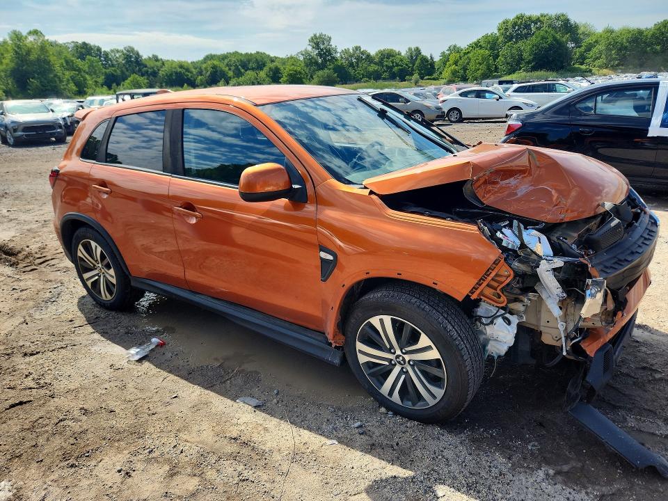 57998066 :رقم المزاد ، JA4APUAU7NU009541 vin ، 2022 Mitsubishi Outlander Sport مزاد بيع