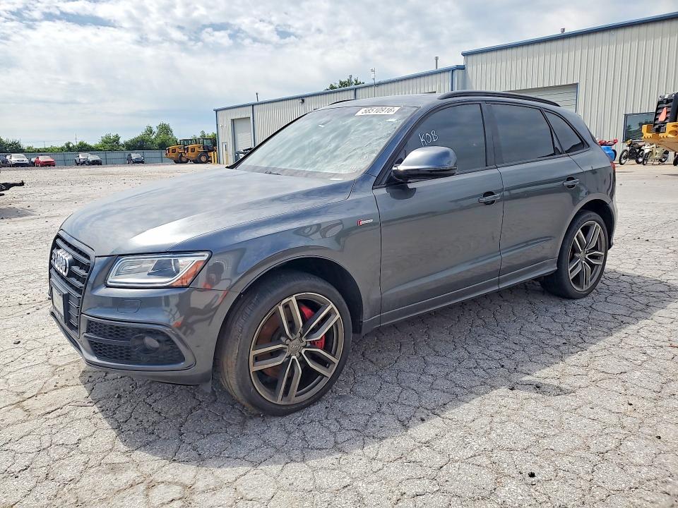 2016 Audi Sq5 მანქანა იყიდება აუქციონზე, vin: WA1CCAFP3GA091844, აუქციონის ნომერი: 58510916