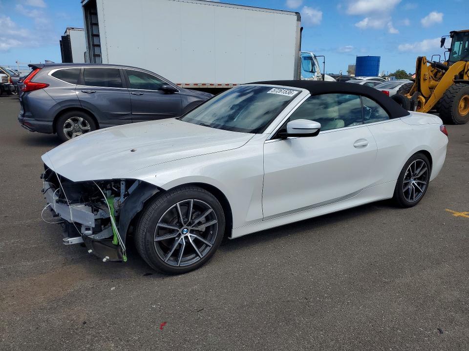 Aukcja sprzedaży 2022 Bmw 430i, vin: WBA23AT05NCK77599, numer aukcji: 57261536