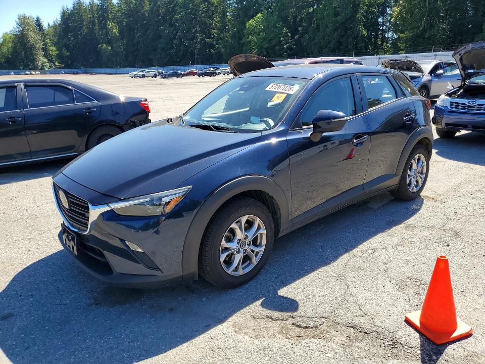 57267026 :رقم المزاد ، JM1DKFB71K0445598 vin ، 2019 Mazda Cx-3 مزاد بيع