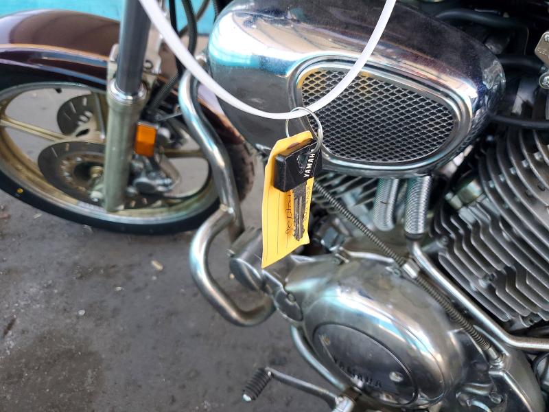 58101456 :رقم المزاد ، JYA1RV005HA005171 vin ، 1987 Yamaha Xv700 مزاد بيع