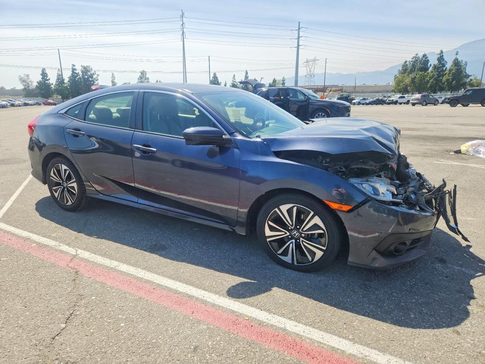 56543456 :رقم المزاد ، JHMFC1F37JX012663 vin ، 2018 Honda Civic مزاد بيع