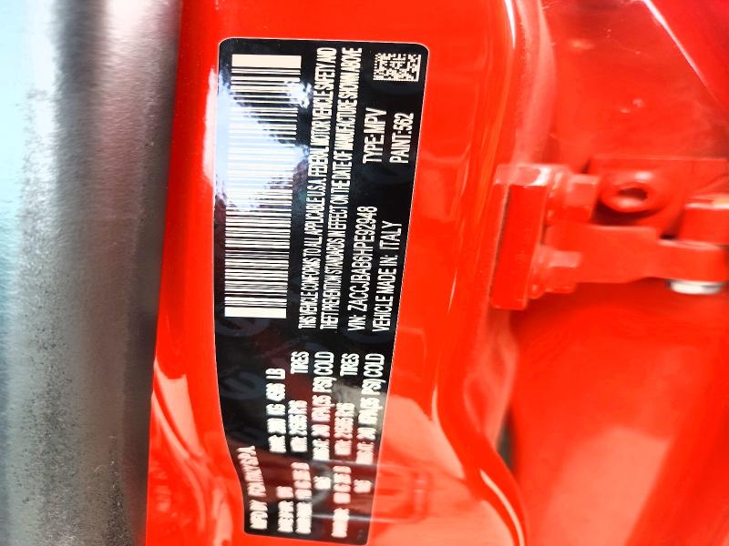 85976035 :رقم المزاد ، ZACCJBAB6HPE92948 vin ، 2017 Jeep Renegade مزاد بيع