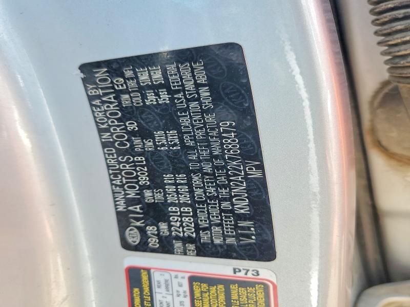 Продаж на аукціоні авто 2019 Kia Soul, vin: KNDJN2A22K7688479, номер лоту: 55544346