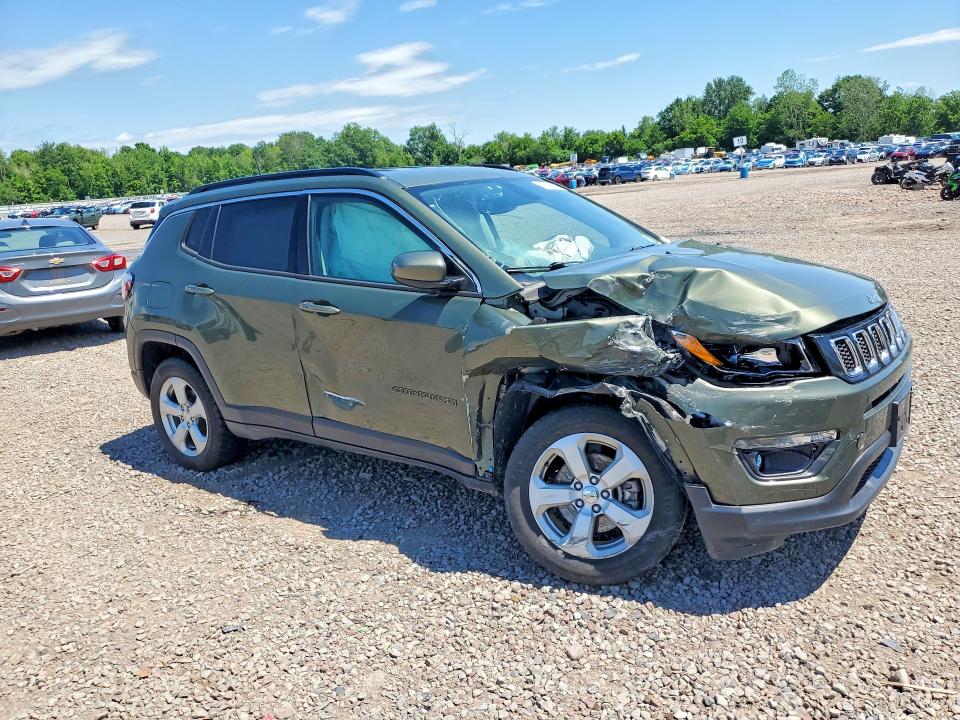57749066 :رقم المزاد ، 3C4NJDBB6MT530281 vin ، 2021 Jeep Compass مزاد بيع