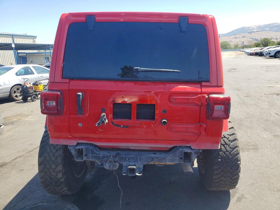 2018 Jeep Wrangler Unlimited მანქანა იყიდება აუქციონზე, vin: 1C4HJXFG9JW116356, აუქციონის ნომერი: 58539956