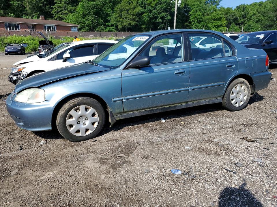 Продаж на аукціоні авто 2000 Honda Civic, vin: 2HGEJ6612YH557085, номер лоту: 60120146