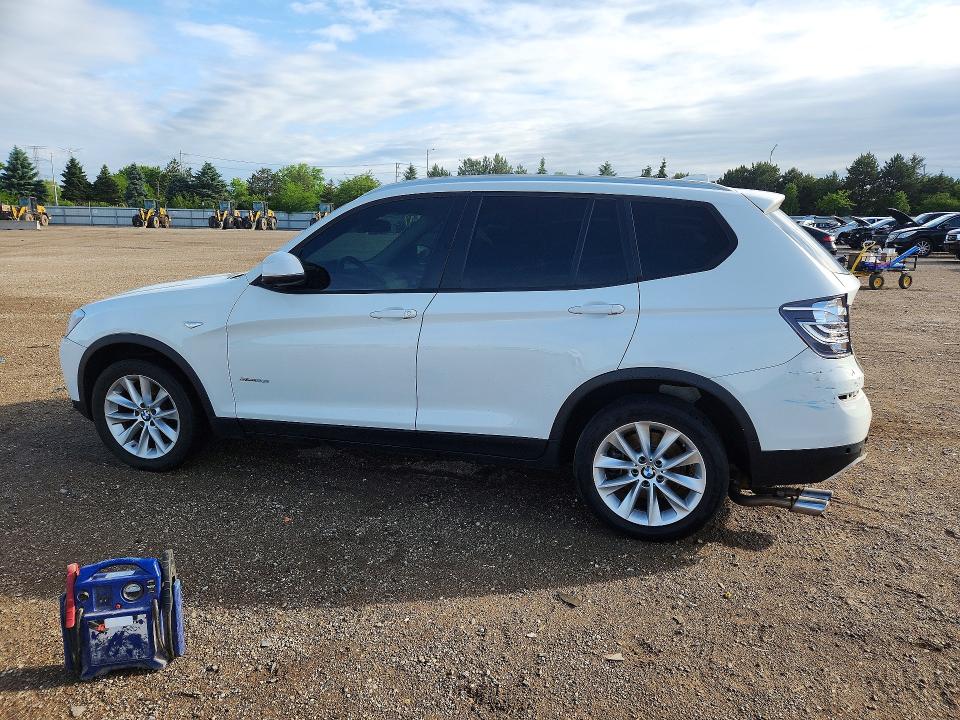 2016 Bmw X3 მანქანა იყიდება აუქციონზე, vin: 5UXWZ7C56G0R31885, აუქციონის ნომერი: 55419616