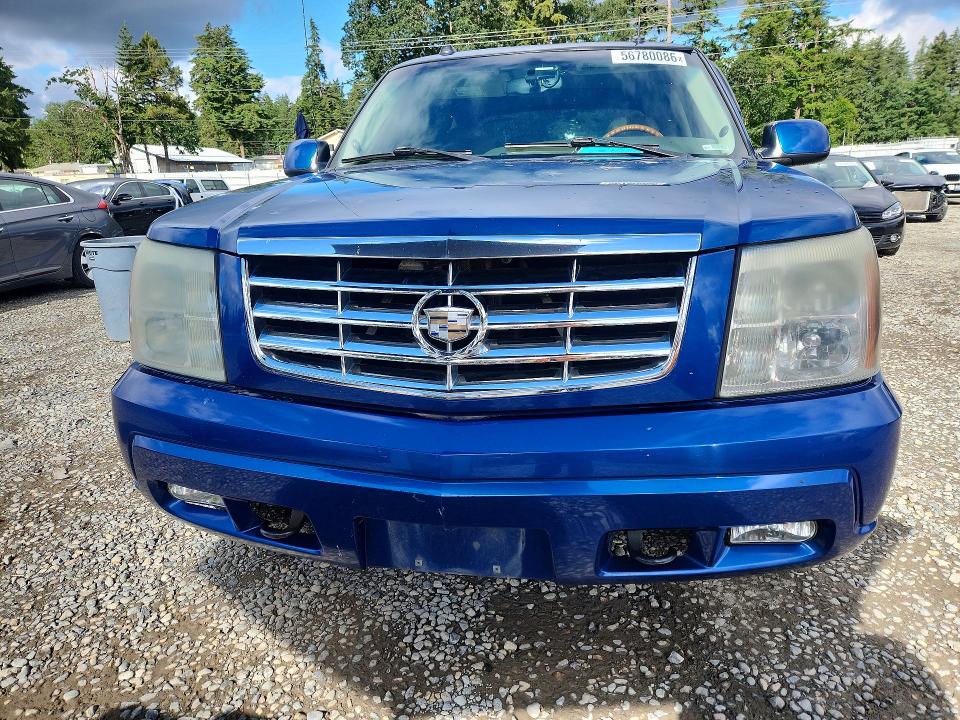 2004 Cadillac Escalade მანქანა იყიდება აუქციონზე, vin: 3GYEK62N64G134681, აუქციონის ნომერი: 56780086