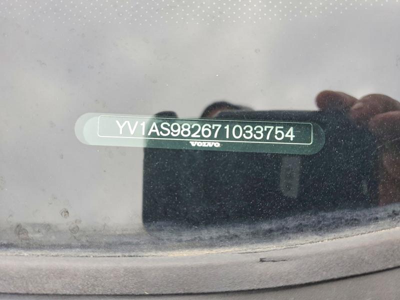 58183126 :رقم المزاد ، YV1AS982671033754 vin ، 2007 Volvo S80 مزاد بيع