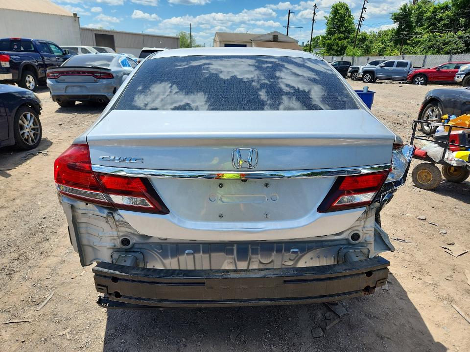 Продажа на аукционе авто 2015 Honda Civic, vin: 19XFB2F56FE246814, номер лота: 55511206