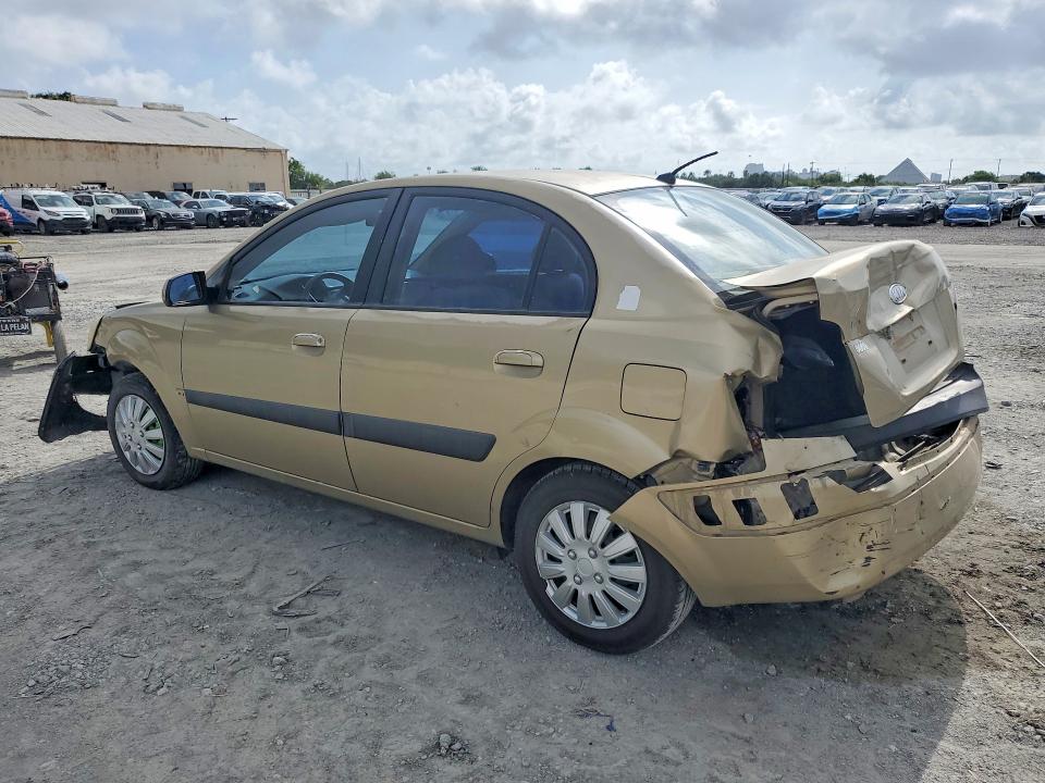 56509216 :رقم المزاد ، KNADE123476242990 vin ، 2007 Kia Rio مزاد بيع