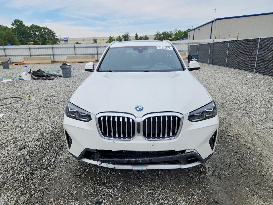 Продаж на аукціоні авто 2022 Bmw X3, vin: 5UX43DP05N9M68376, номер лоту: 57135426