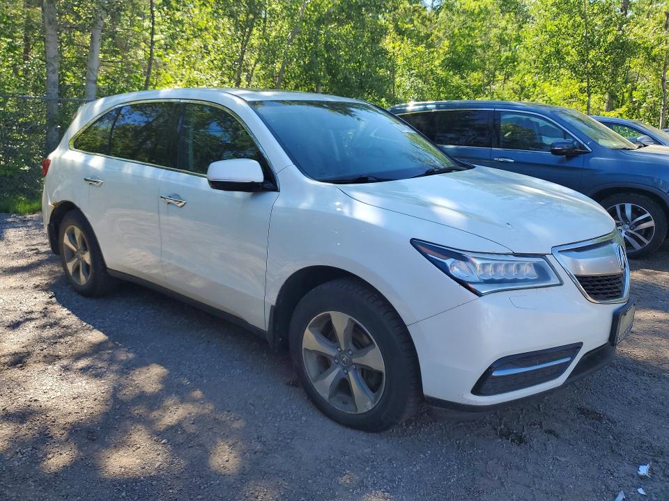 58415356 :رقم المزاد ، 5FRYD4H24EB505387 vin ، 2014 Acura Mdx مزاد بيع