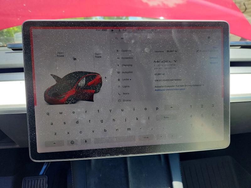 Aukcja sprzedaży 2021 Tesla Model Y, vin: 5YJYGAEEXMF144882, numer aukcji: 57697576