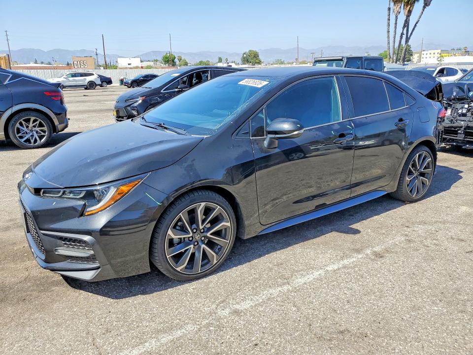 56826926 :رقم المزاد ، 5YFS4RCE5LP053571 vin ، 2020 Toyota Corolla مزاد بيع