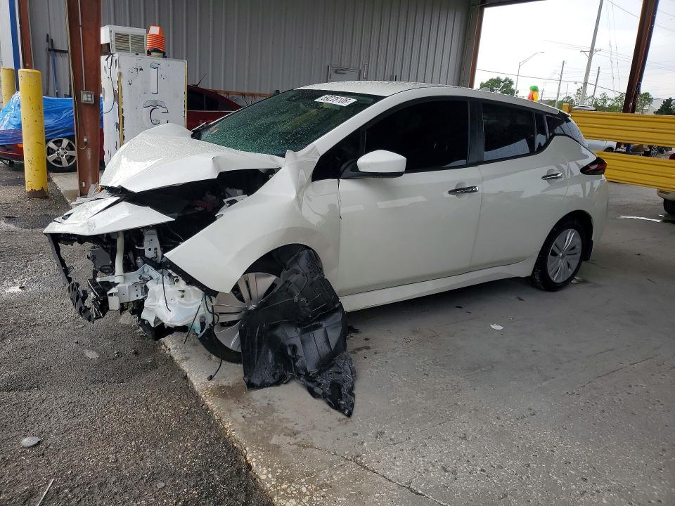 2023 Nissan Leaf მანქანა იყიდება აუქციონზე, vin: 1N4AZ1BV7PC556720, აუქციონის ნომერი: 59228106