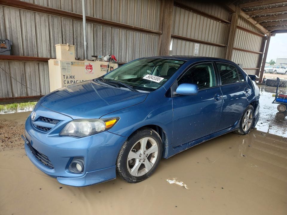 56845586 :رقم المزاد ، 5YFBU4EE6DP158671 vin ، 2013 Toyota Corolla مزاد بيع