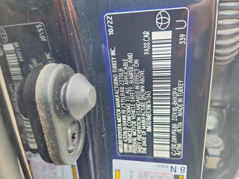 Продажа на аукционе авто 2022 Toyota C-hr, vin: NMTKHMBX3NR147645, номер лота: 56970326