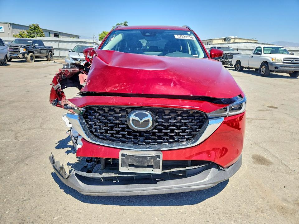 Продажа на аукционе авто 2022 Mazda Cx-5, vin: JM3KFBDM3N0639049, номер лота: 57924916