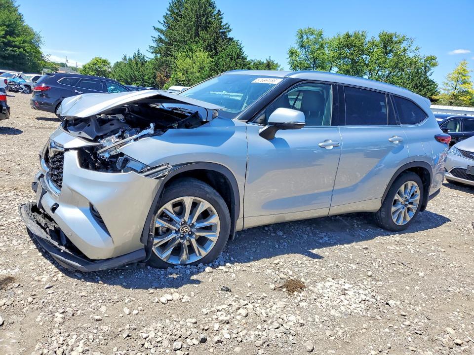2021 Toyota Highlander მანქანა იყიდება აუქციონზე, vin: 5TDDZRBH0MS534035, აუქციონის ნომერი: 57599156