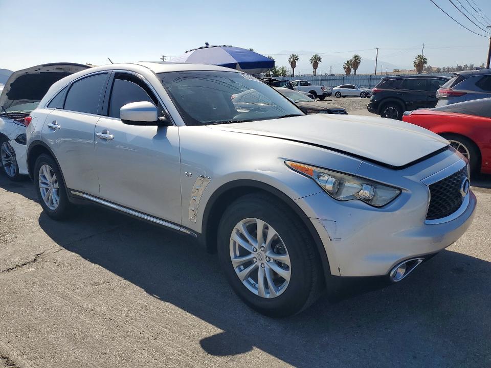 56702076 :رقم المزاد ، JN8CS1MU1HM141372 vin ، 2017 Infiniti Qx70 مزاد بيع