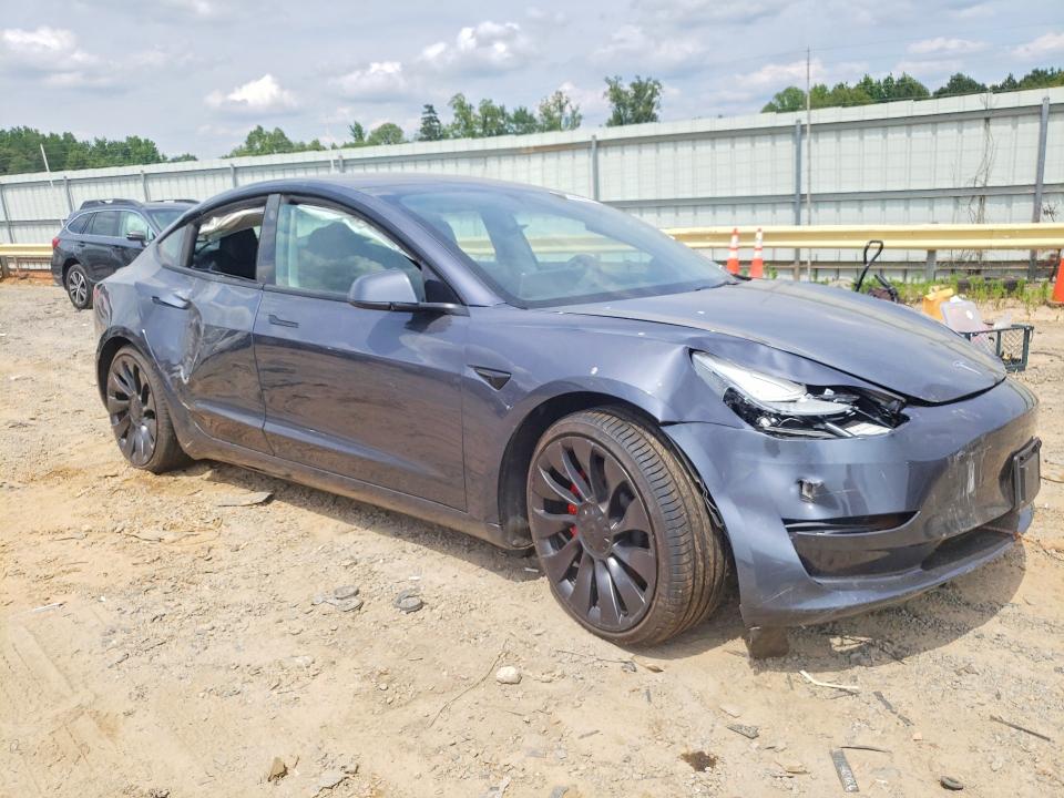 Продажа на аукционе авто 2023 Tesla Model 3, vin: 5YJ3E1EC6PF489328, номер лота: 53596636