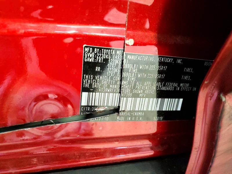 Продаж на аукціоні авто 2024 Toyota Rav4 Hybrid, vin: 4T3RWRFV3RU147399, номер лоту: 56433376