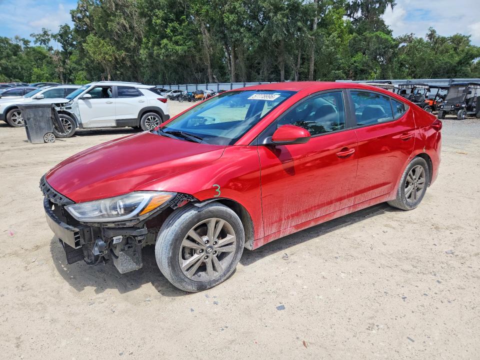 2018 Hyundai Elantra მანქანა იყიდება აუქციონზე, vin: 5NPD84LF1JH300040, აუქციონის ნომერი: 57778996
