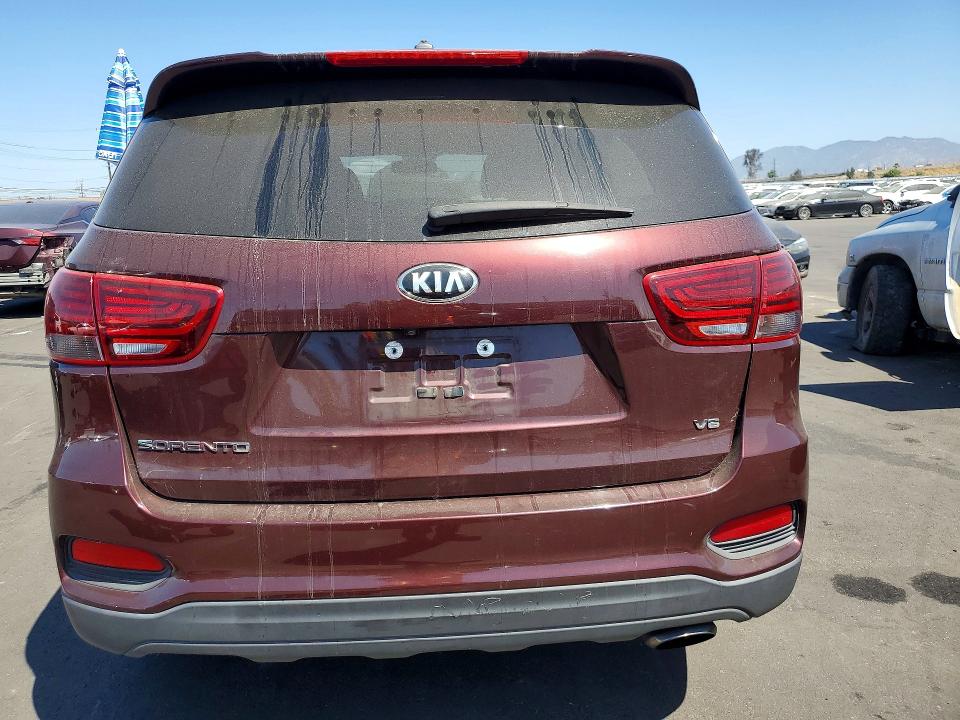 Продажа на аукционе авто 2019 Kia Sorento Lx, vin: 5XYPG4A52KG547411, номер лота: 51971916