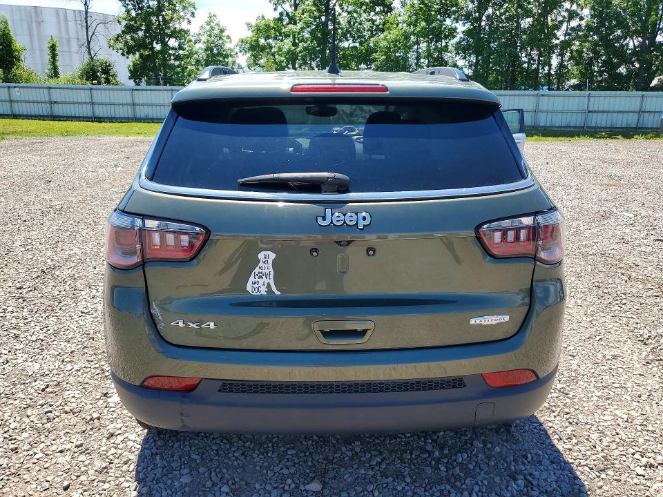 57749066 :رقم المزاد ، 3C4NJDBB6MT530281 vin ، 2021 Jeep Compass مزاد بيع