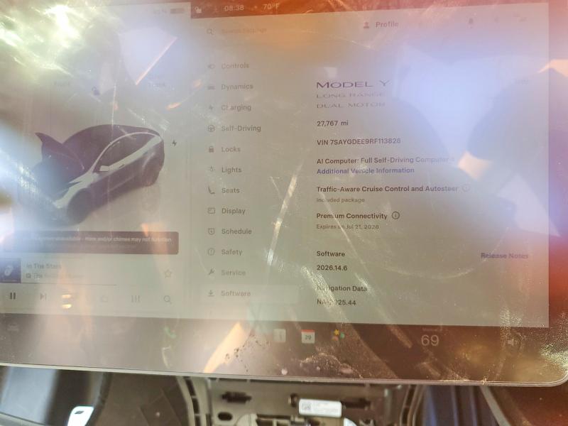 58782526 :رقم المزاد ، 7SAYGDEE9RF113828 vin ، 2024 Tesla Model Y مزاد بيع