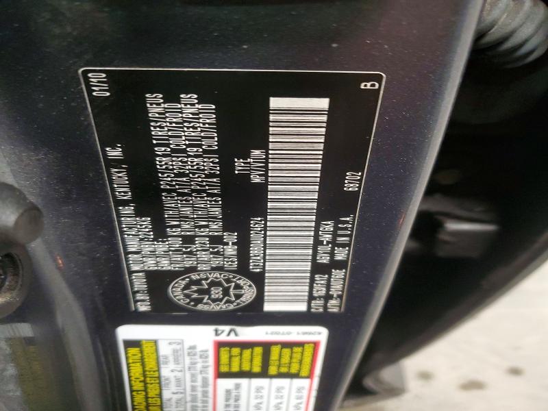 Продажа на аукционе авто 2010 Toyota Venza, vin: 4T3ZA3BB0AU024624, номер лота: 58178926