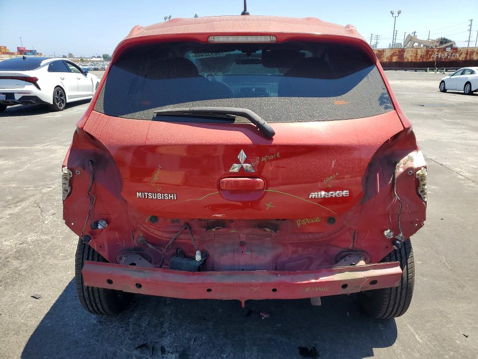 58932446 :رقم المزاد ، ML32A3HJ4FH032323 vin ، 2015 Mitsubishi Mirage مزاد بيع