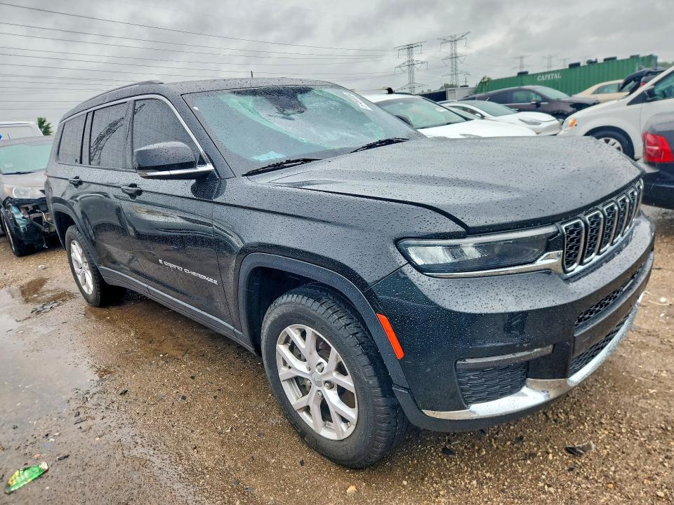 57466006 :رقم المزاد ، 1C4RJKBGXM8154748 vin ، 2021 Jeep Grand Cherokee مزاد بيع