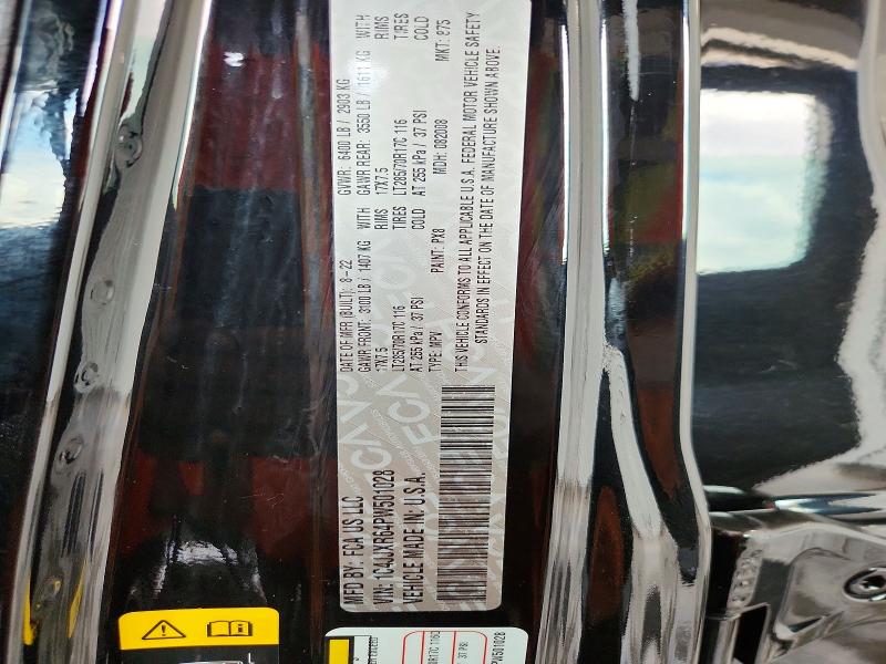 Продажа на аукционе авто 2023 Jeep Wrangler, vin: 1C4JJXR64PW501028, номер лота: 56823376