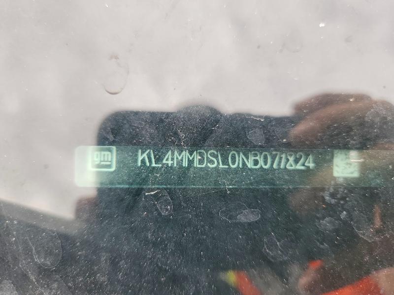 57666536 :رقم المزاد ، KL4MMDSL0NB071824 vin ، 2022 Buick Encore Gx مزاد بيع