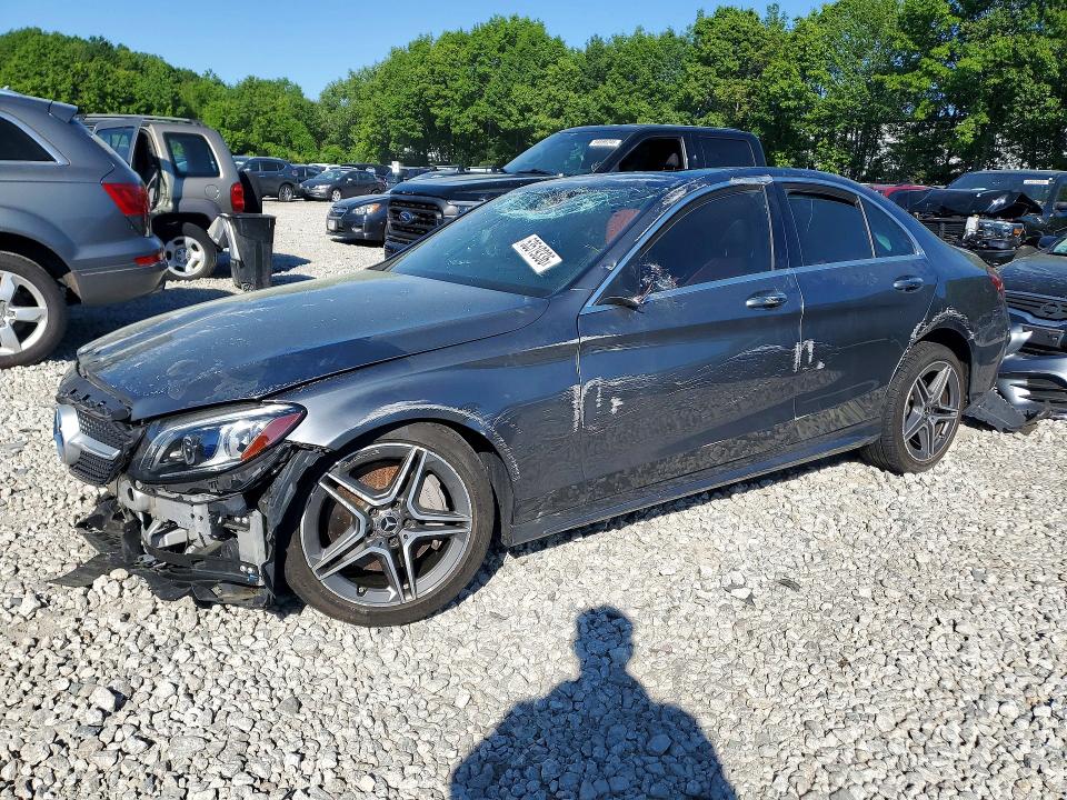 53519336 :رقم المزاد ، WDDWF8EB0LR543470 vin ، 2020 Mercedes-benz C مزاد بيع