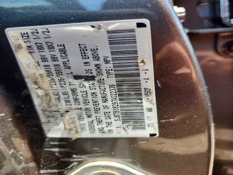 Продаж на аукціоні авто 2007 Acura Rdx, vin: 5J8TB18297A022376, номер лоту: 55891716