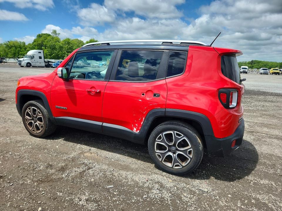 Продаж на аукціоні авто 2015 Jeep Renegade, vin: ZACCJBDT9FPB39928, номер лоту: 55574306