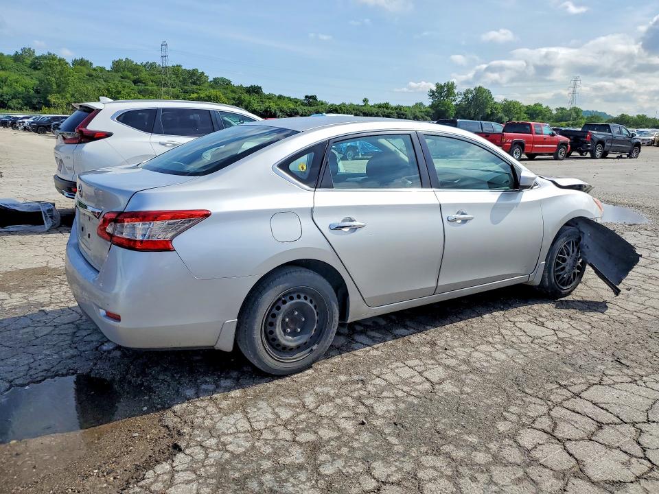 58245376 :رقم المزاد ، 3N1AB7AP8FY330098 vin ، 2015 Nissan Sentra مزاد بيع