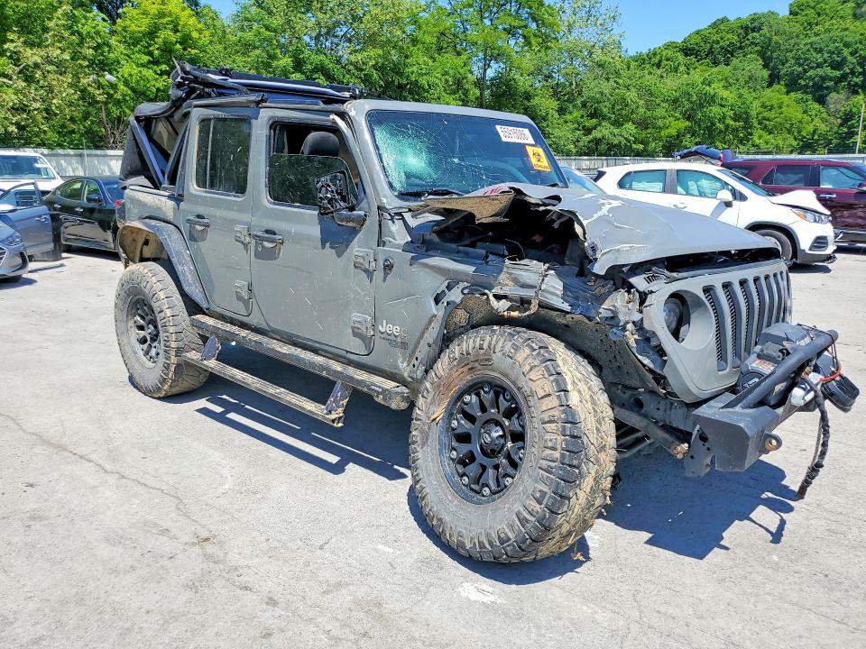 Продажа на аукционе авто 2018 Jeep Wrangler Unlimited, vin: 1C4HJXDNXJW325610, номер лота: 55915086