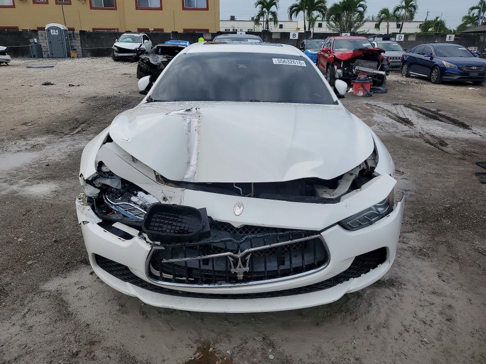 55632616 :رقم المزاد ، ZAM57XSA2E1103580 vin ، 2014 Maserati Ghibli مزاد بيع