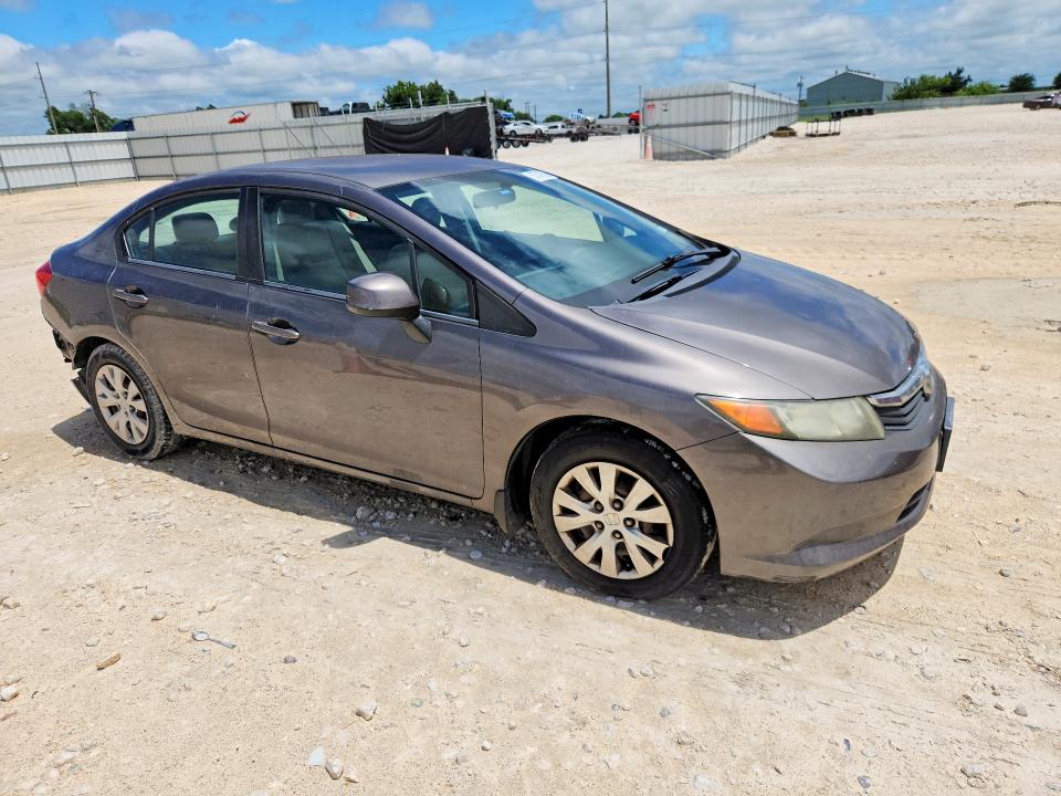 2012 Honda Civic მანქანა იყიდება აუქციონზე, vin: 19XFB2F56CE061044, აუქციონის ნომერი: 57747576