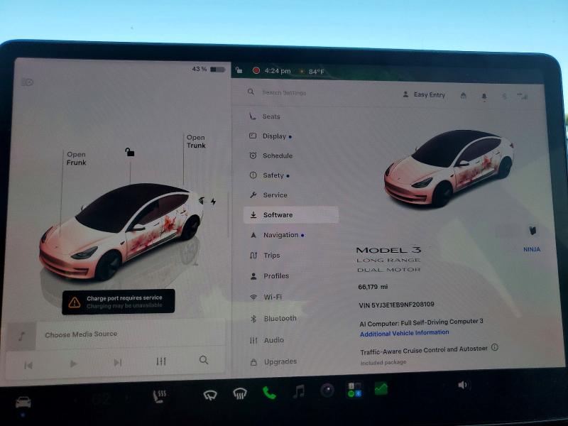 Aukcja sprzedaży 2022 Tesla Model 3, vin: 5YJ3E1EB9NF208109, numer aukcji: 57543296