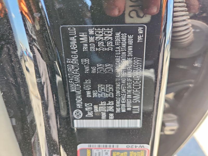 Продаж на аукціоні авто 2024 Hyundai Tucson, vin: 5NMJFCDE4RH365997, номер лоту: 57895856