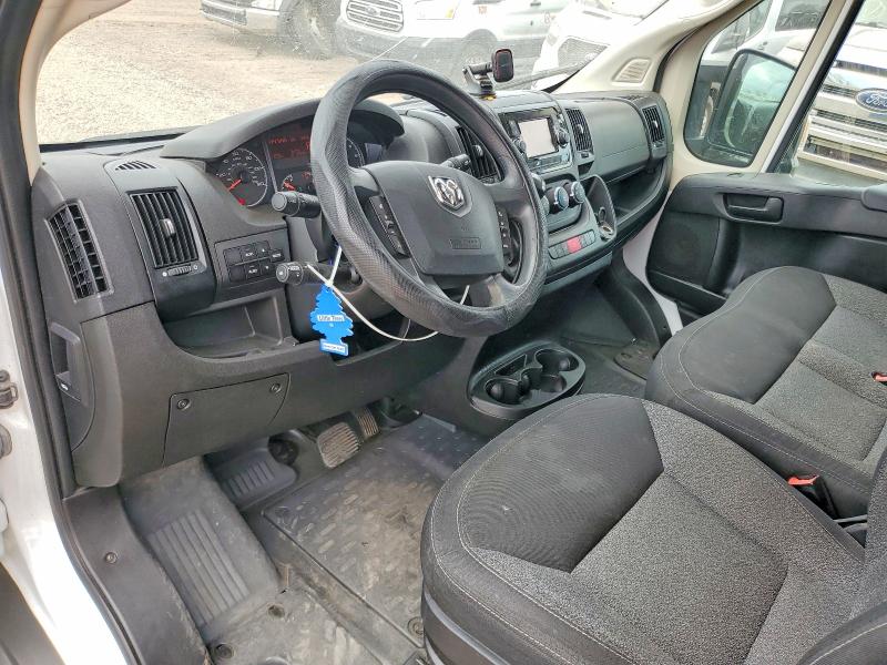 57163016 :رقم المزاد ، 3C6LRVDGXME546123 vin ، 2021 Ram Promaster 2500 مزاد بيع
