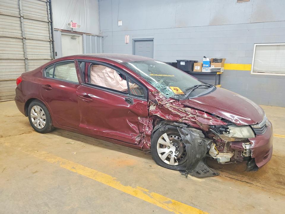 2012 Honda Civic მანქანა იყიდება აუქციონზე, vin: 2HGFB2F54CH501297, აუქციონის ნომერი: 57009576
